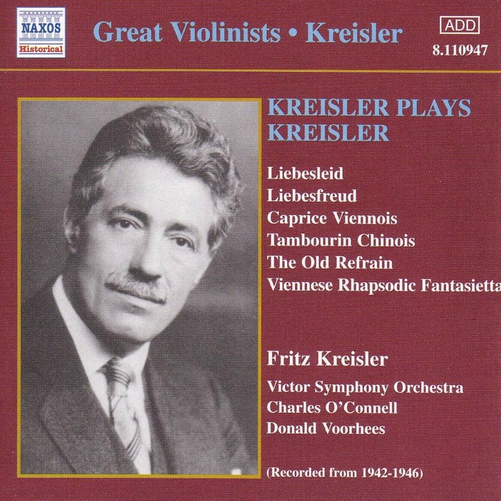 Fritz Kreisler, Charles O'Connell, Dponald Voorhees, Victor